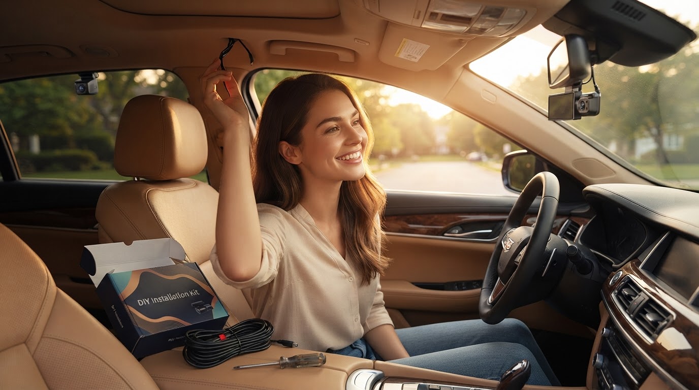 Installing a Dual Camera Dash Cam DIY Step by Step