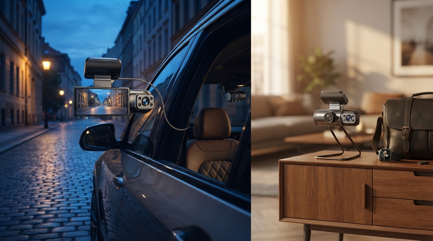 Choosing a Dual Camera Dash Cam for Night and Parking