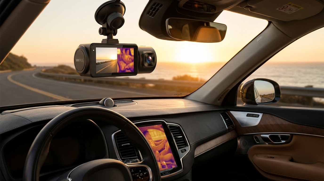 Vantrue Pilot 2 Thermal Tech Meets Dual Camera Dash Cam