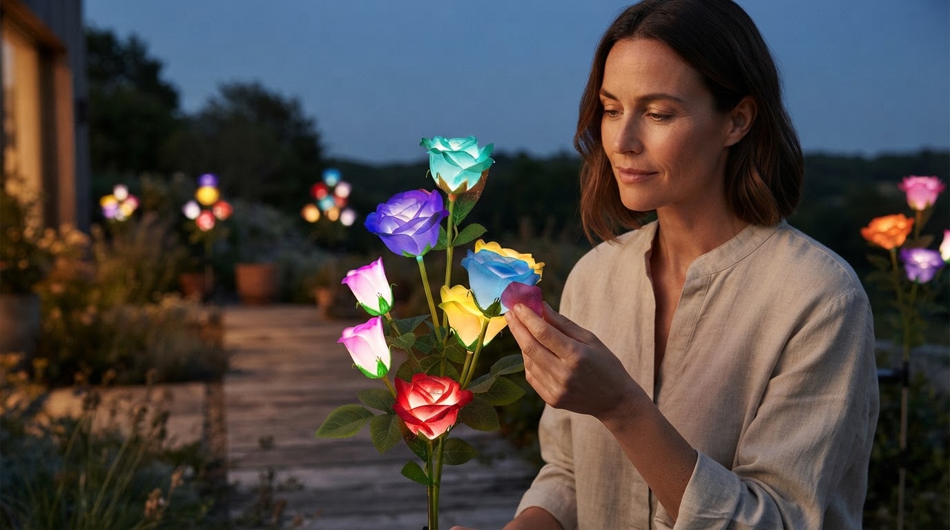 Are solar Glow Roses the best solar powered rose lights?