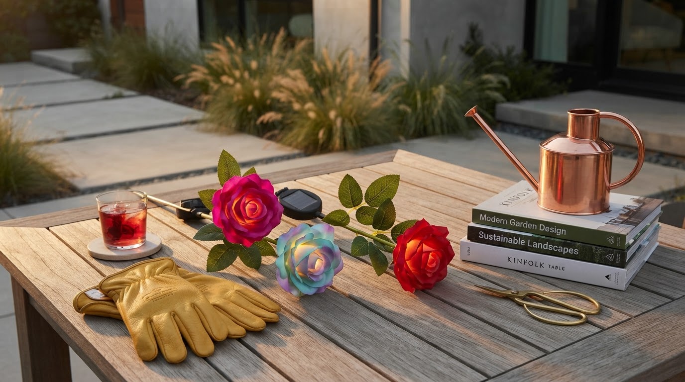 Selecting solar Glow Roses for Modern Yards