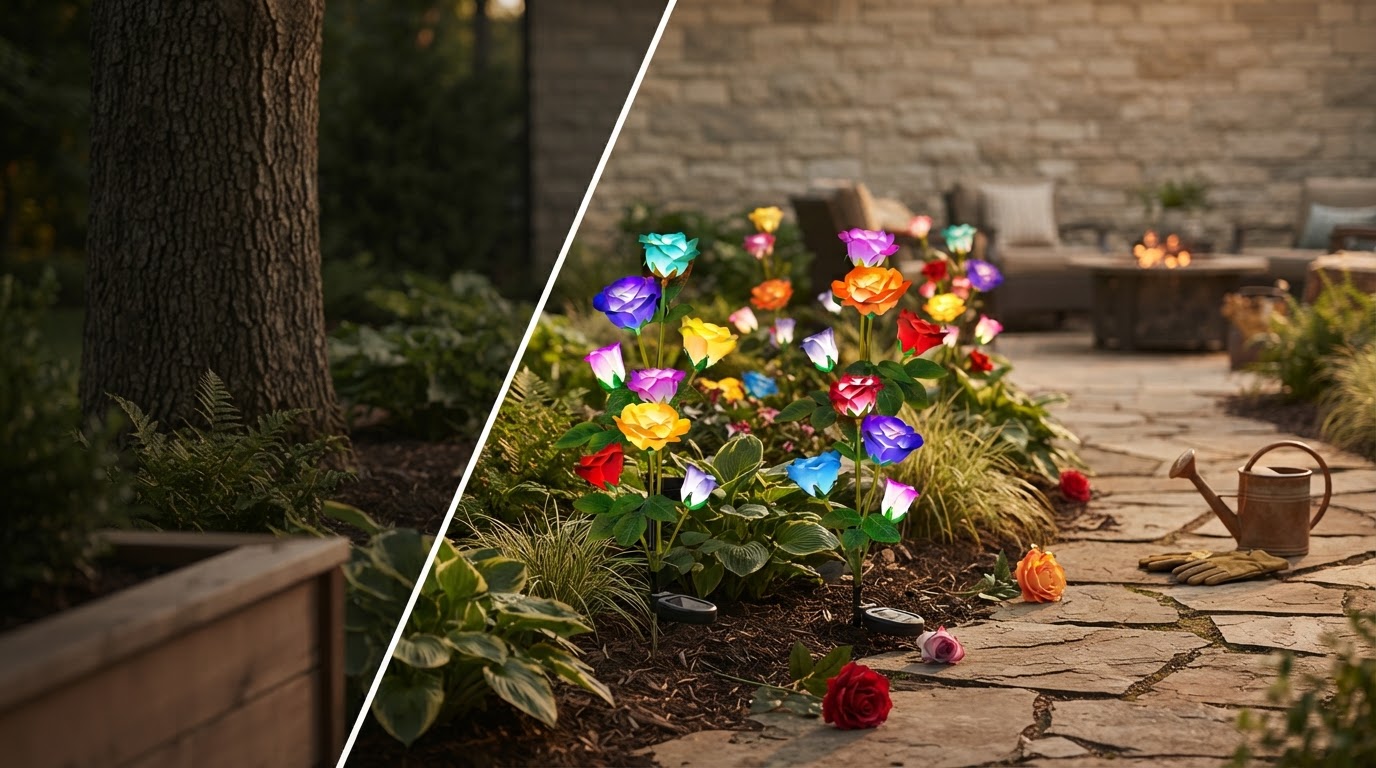 Solar Glow Roses Performance in Residential Gardens