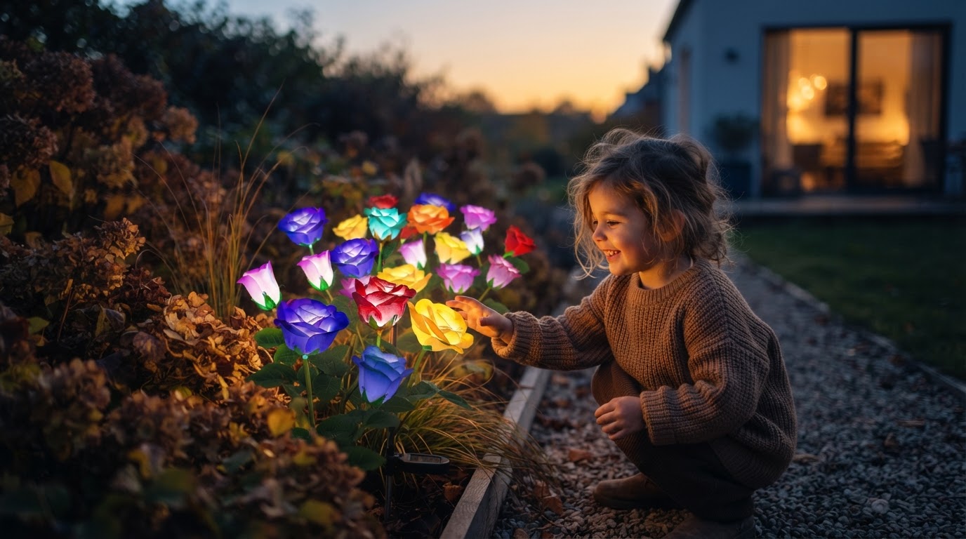 5 Strategic Steps for solar Glow Roses Yard Art
