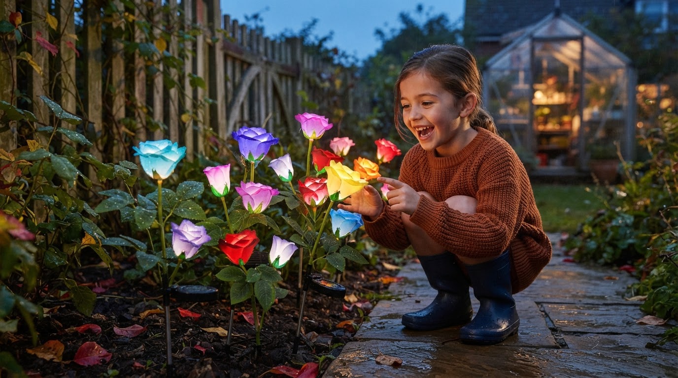Maintaining Waterproof solar Glow Roses for Year-Round Use