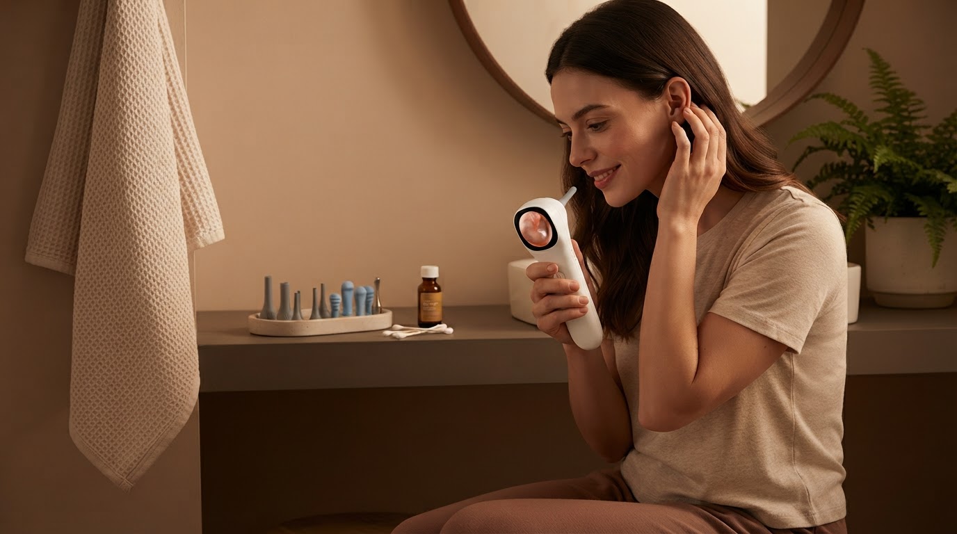 Is a Smart Ear Camera otoscope safe for at-home use?