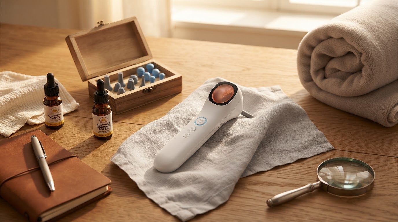 Smart Ear Camera Safety for Toddler Ear Exams