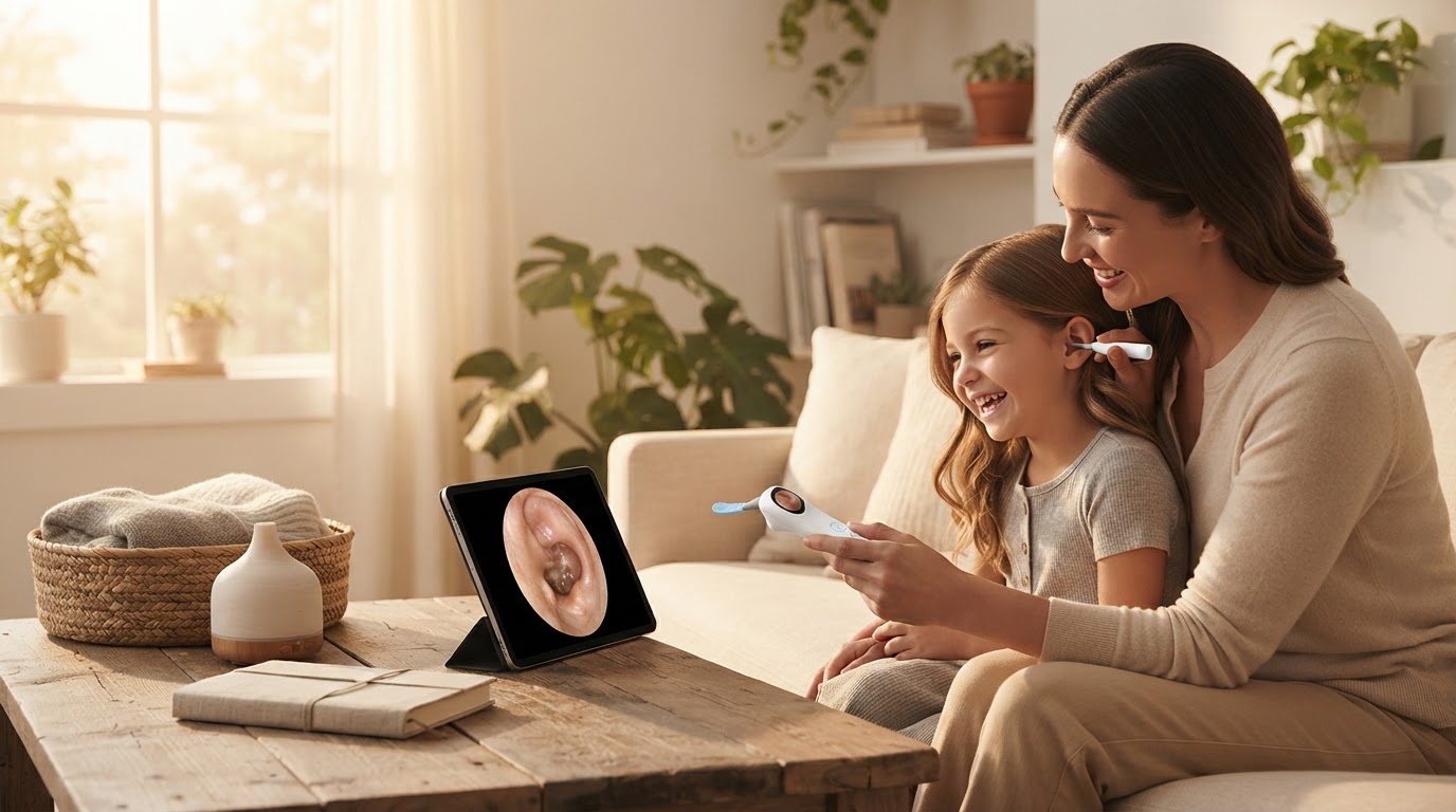 Using the Smart Ear Camera for Safe Visual Earwax Removal