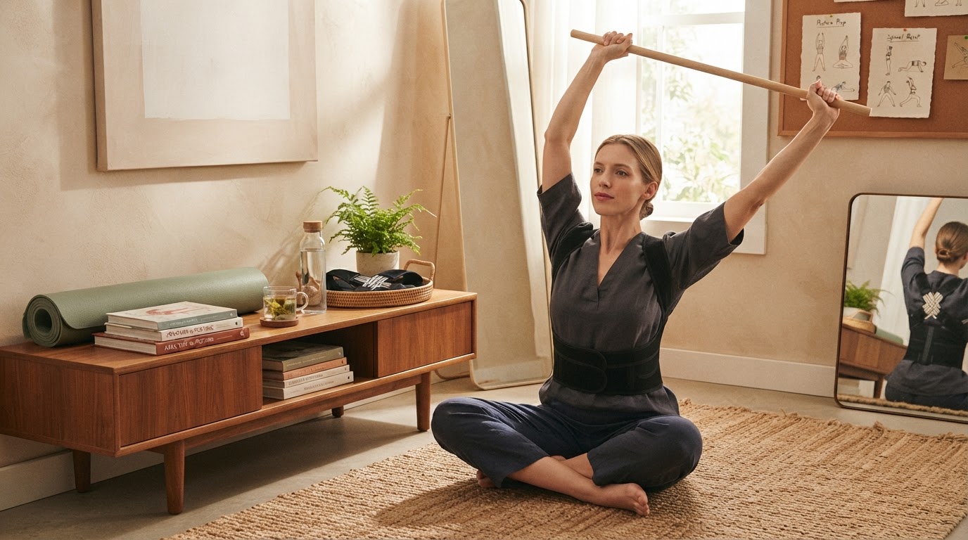 5 Effective Stretches to Stop Upper Back Slouching