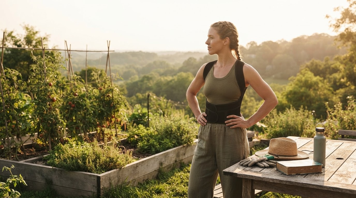 Summer Posture Perfection with Straight Back Brace