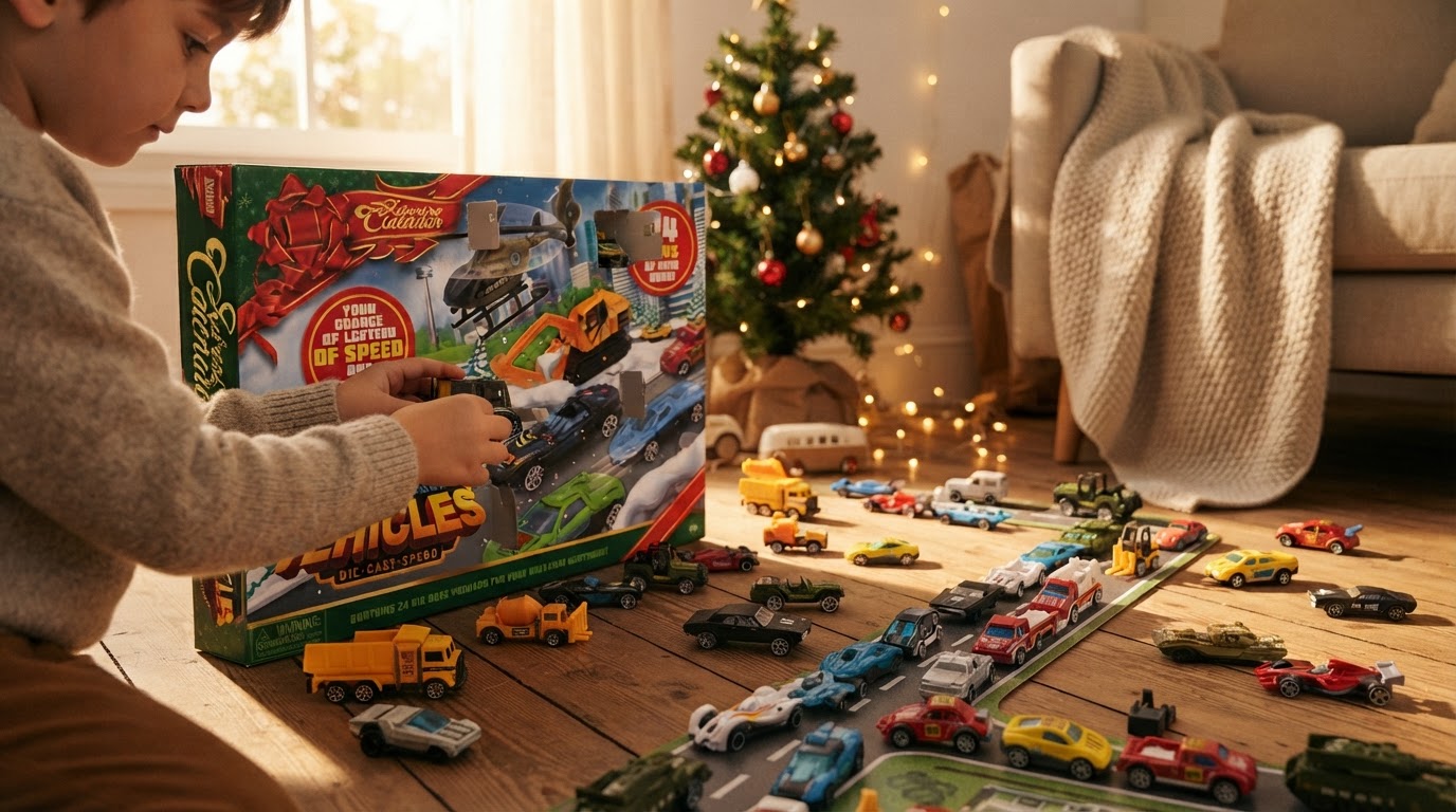 Selecting a Christmas Car Advent Calendar for Boys