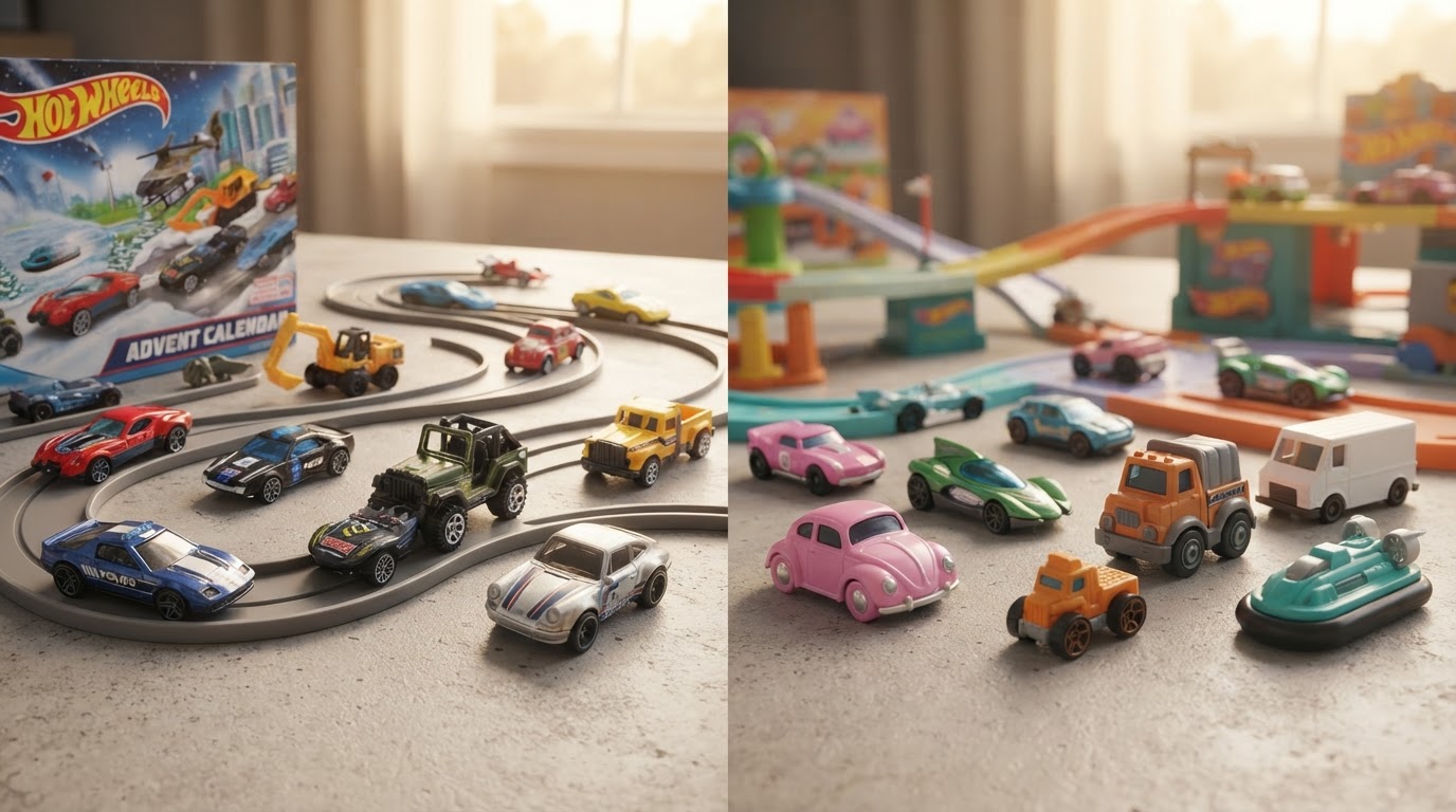 How does a Hot Wheels advent calendar compare to others?