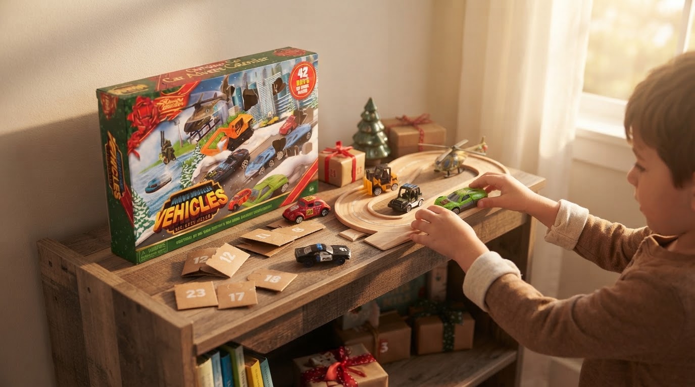 Selecting a Christmas Car Advent Calendar for Young Racers