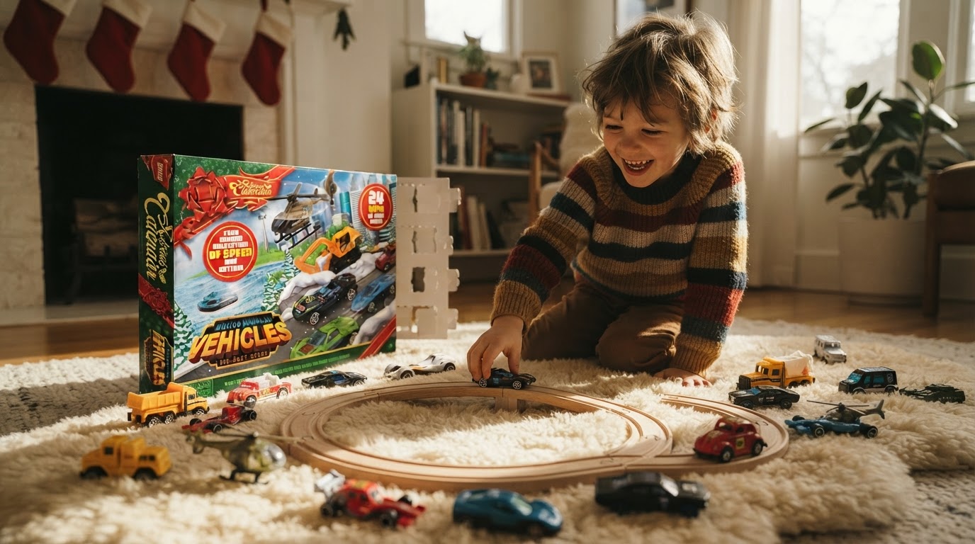 Is the Christmas Car Advent Calendar right for kids?