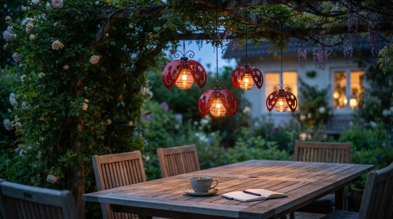 Do Solar Beetle Swinging Lights attract live insects?