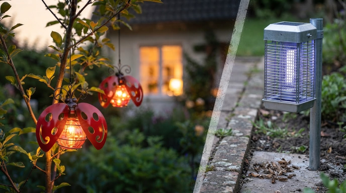 Are Solar Beetle Swinging Lights better than bug zappers?