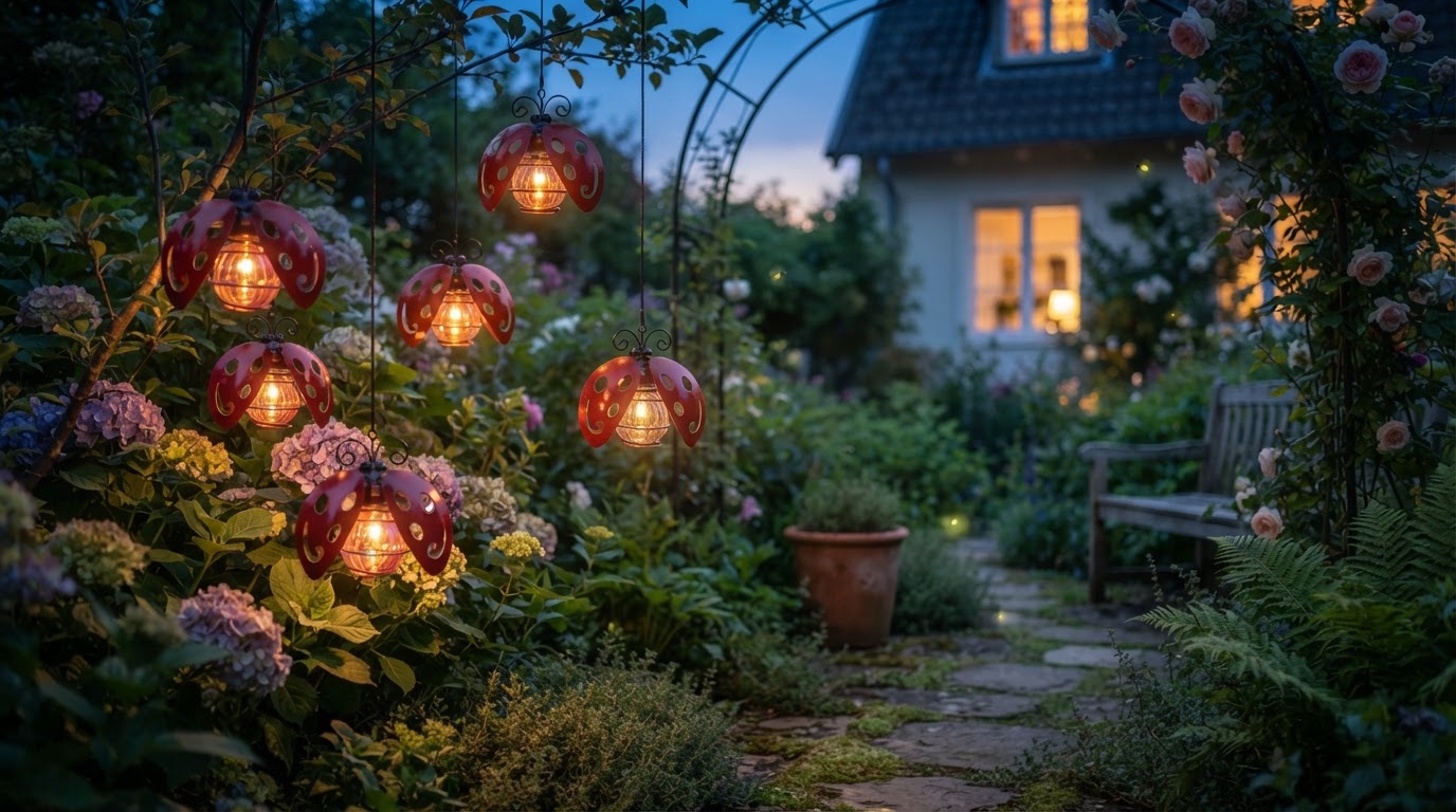 Do Solar Beetle Swinging Lights replace fairy lights?