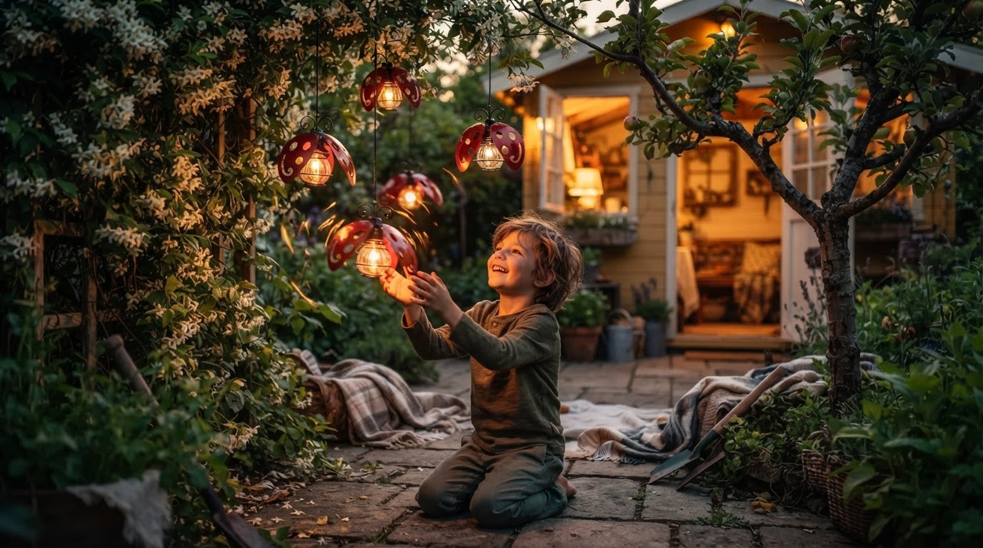 5 Steps to Curating Solar Beetle Swinging Lights