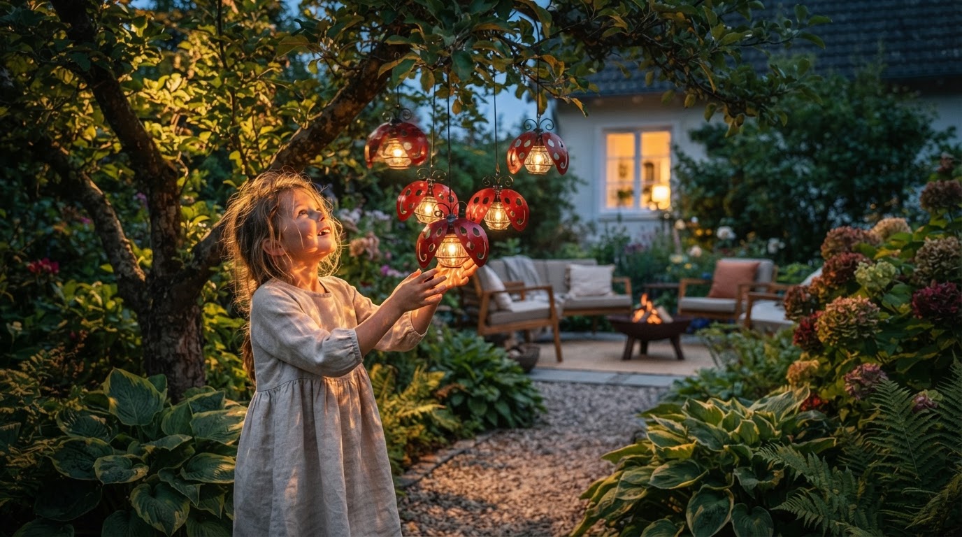 A 4-Step Strategy for Whimsical Solar Backyard Lighting