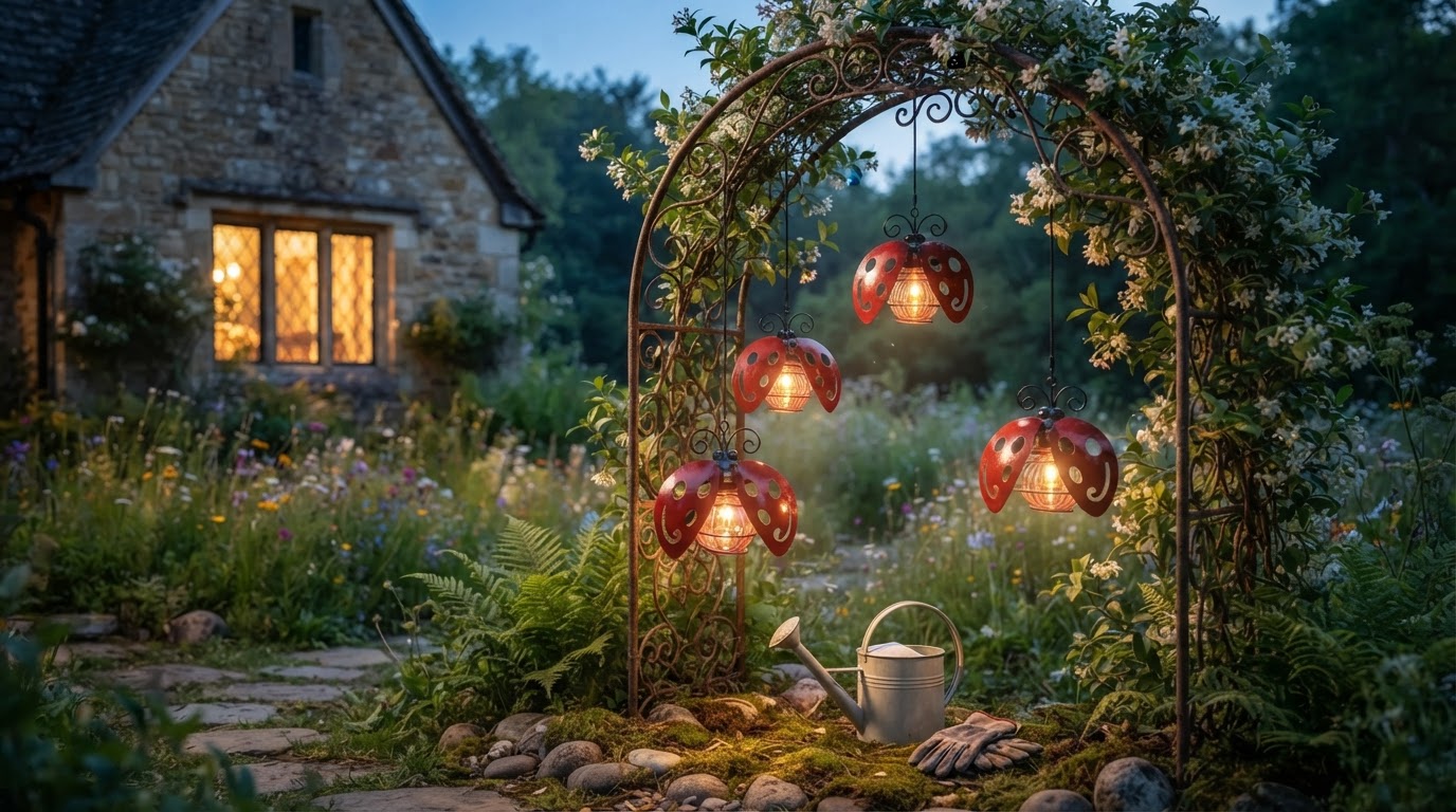 Why Choose Whimsical Solar Beetle Swinging Lights?