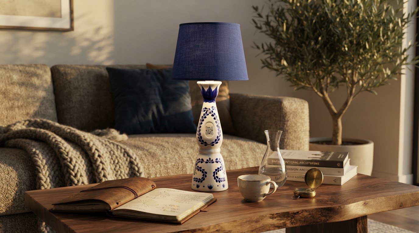 A Bottle Lamp Framework for Glare, Heat, Runtime, and Trust at Home