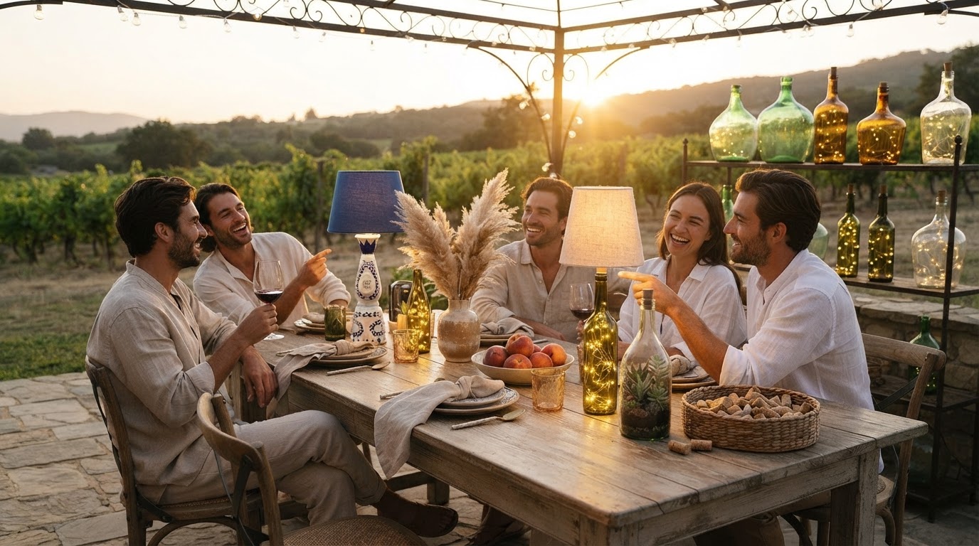 The Ultimate Guide to Creative Wine Bottle Craft Ideas & Upcycled Lighting