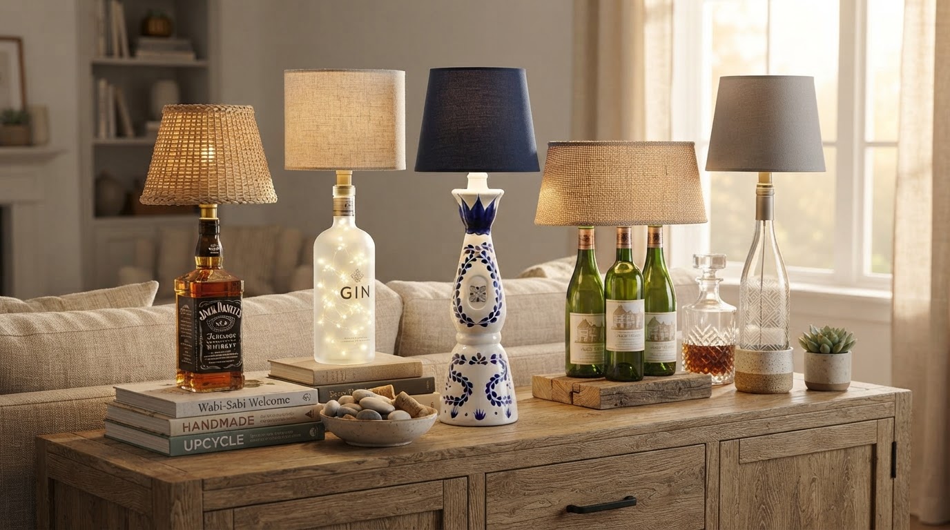5 Eco-Friendly Upcycled Wine Bottle Decor Ideas for Modern Homes