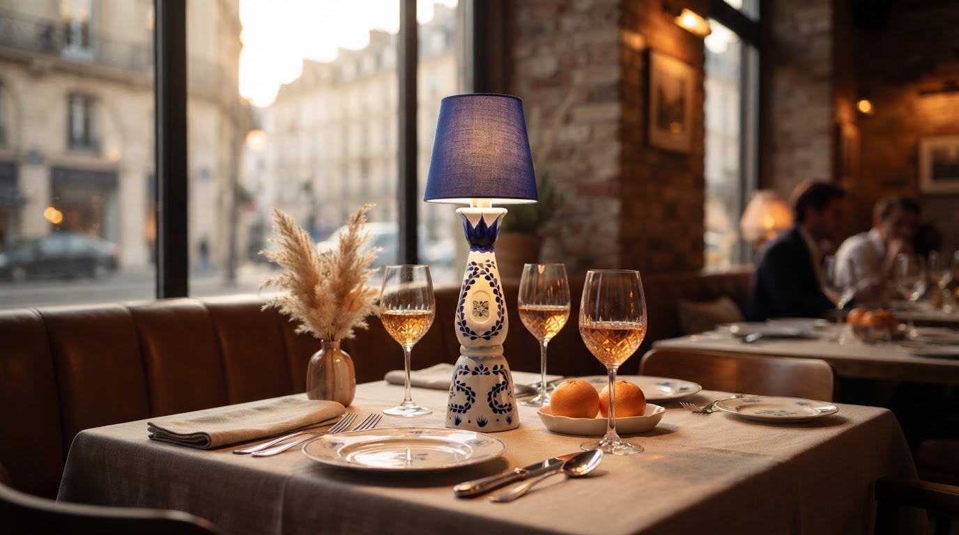 How Cordless LED Bottle Lamps Create Warm Atmosphere in Restaurants