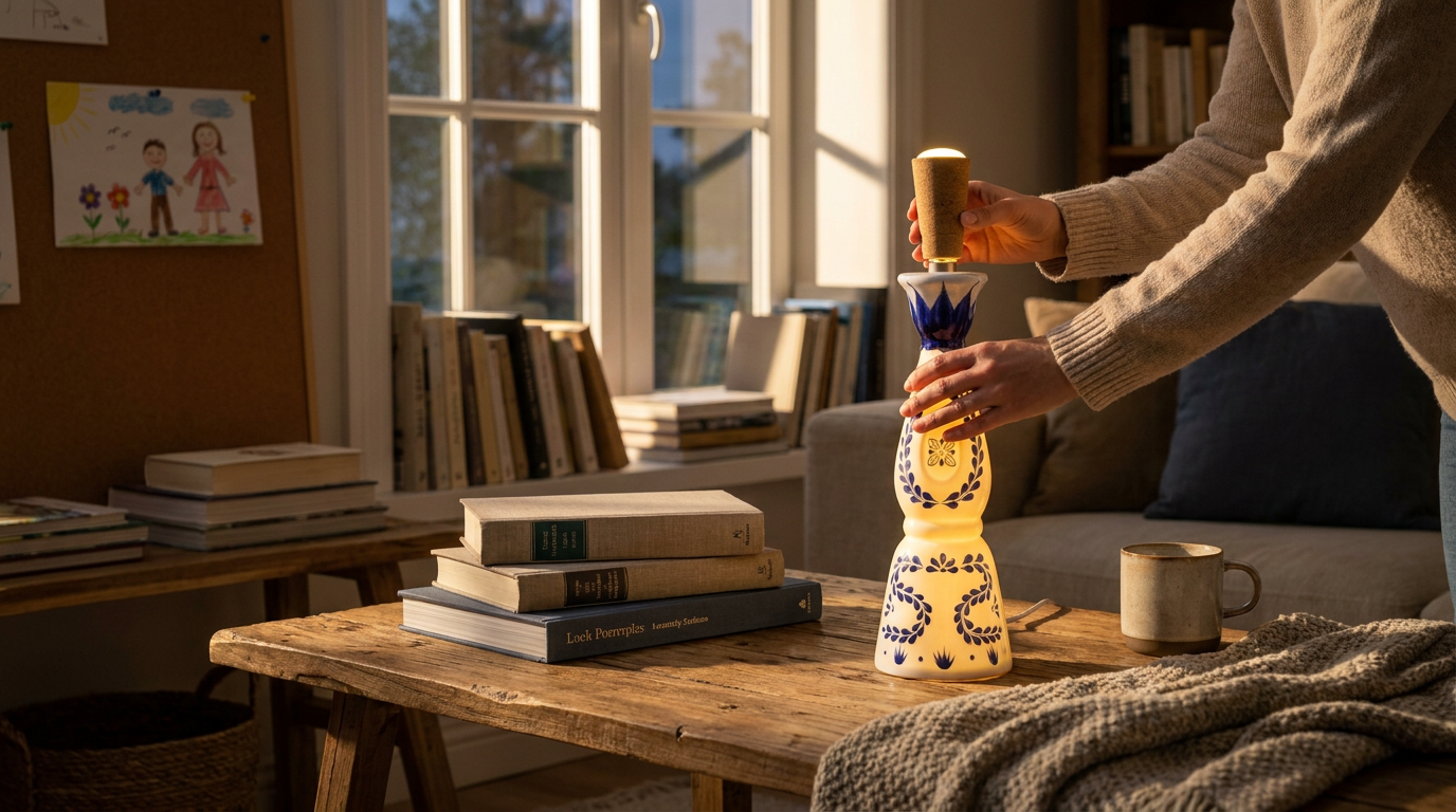 Five Steps to Style Led Bottle Lamp Cork Lights