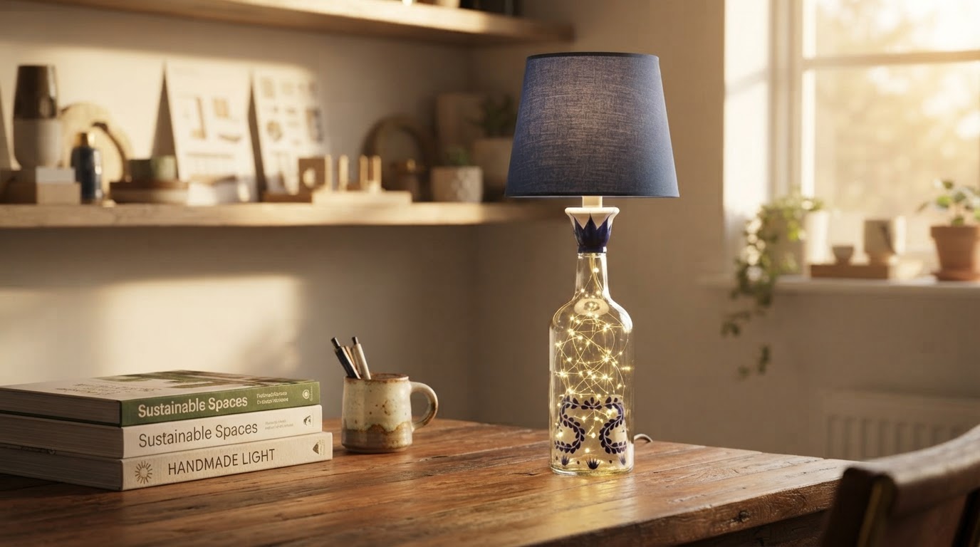 Sustainable Lighting Design Using Led Bottle Lamp Hardware