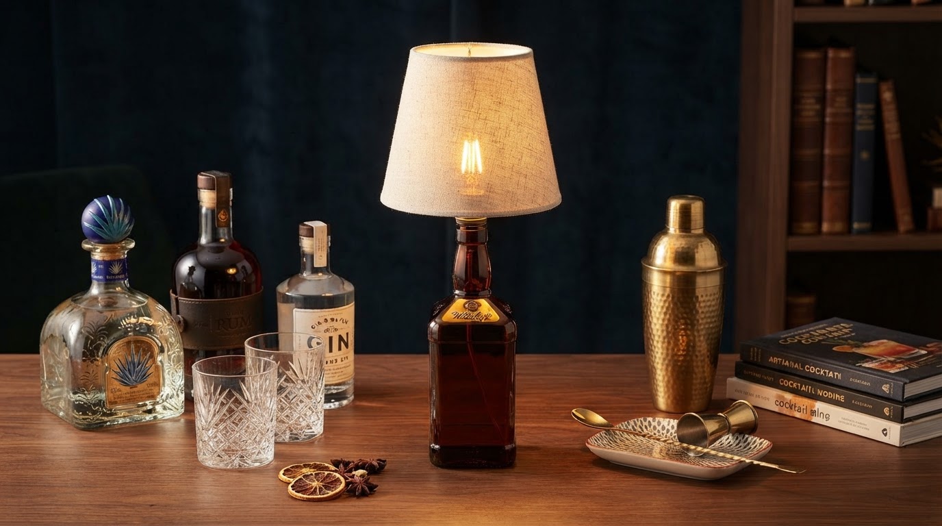 Elevating Liquor Bottle Displays with Led Bottle Lamp