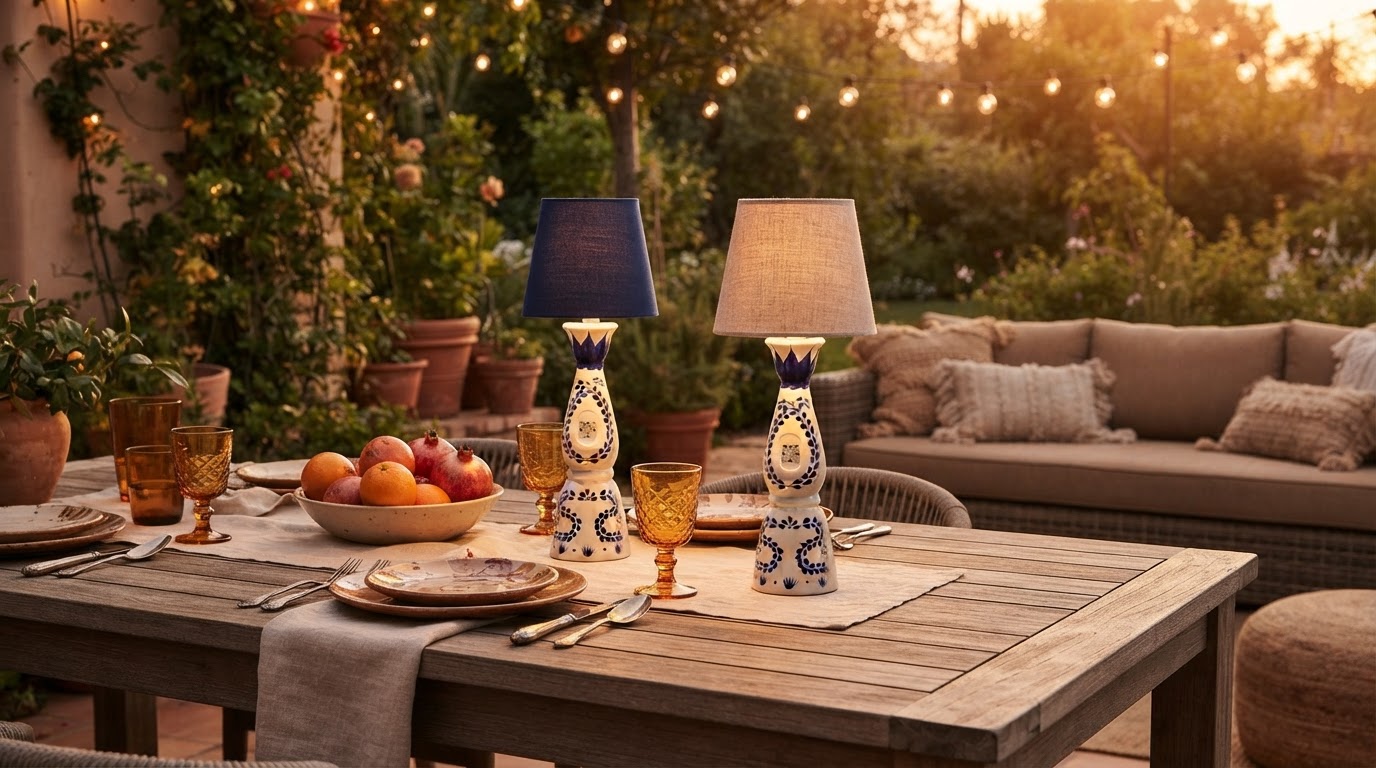 Solving Outdoor Patio Lighting Challenges with Cordless Bottle Lamps