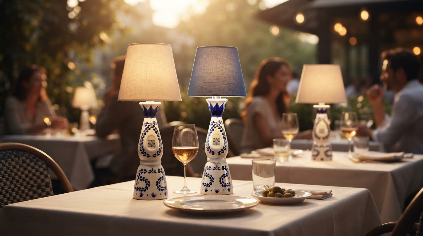Why Rechargeable LED Bottle Lamps Solve Restaurant Table Lighting Problems