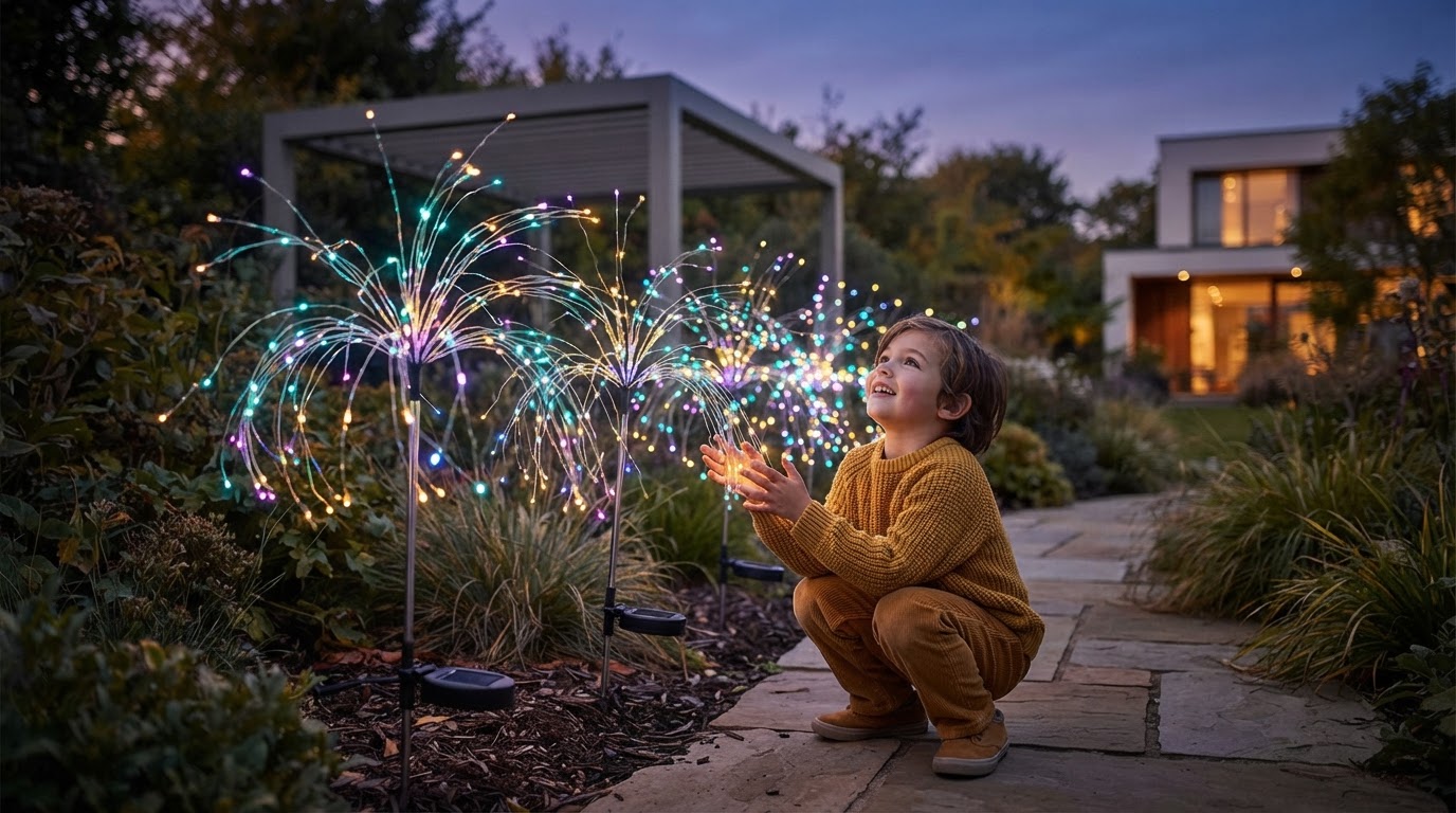 Solar Firework Light Logic for Pathway Planning