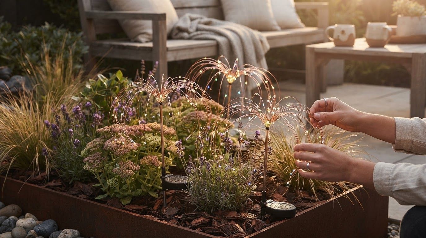 Do Solar Firework Light fixtures survive outdoor weather?