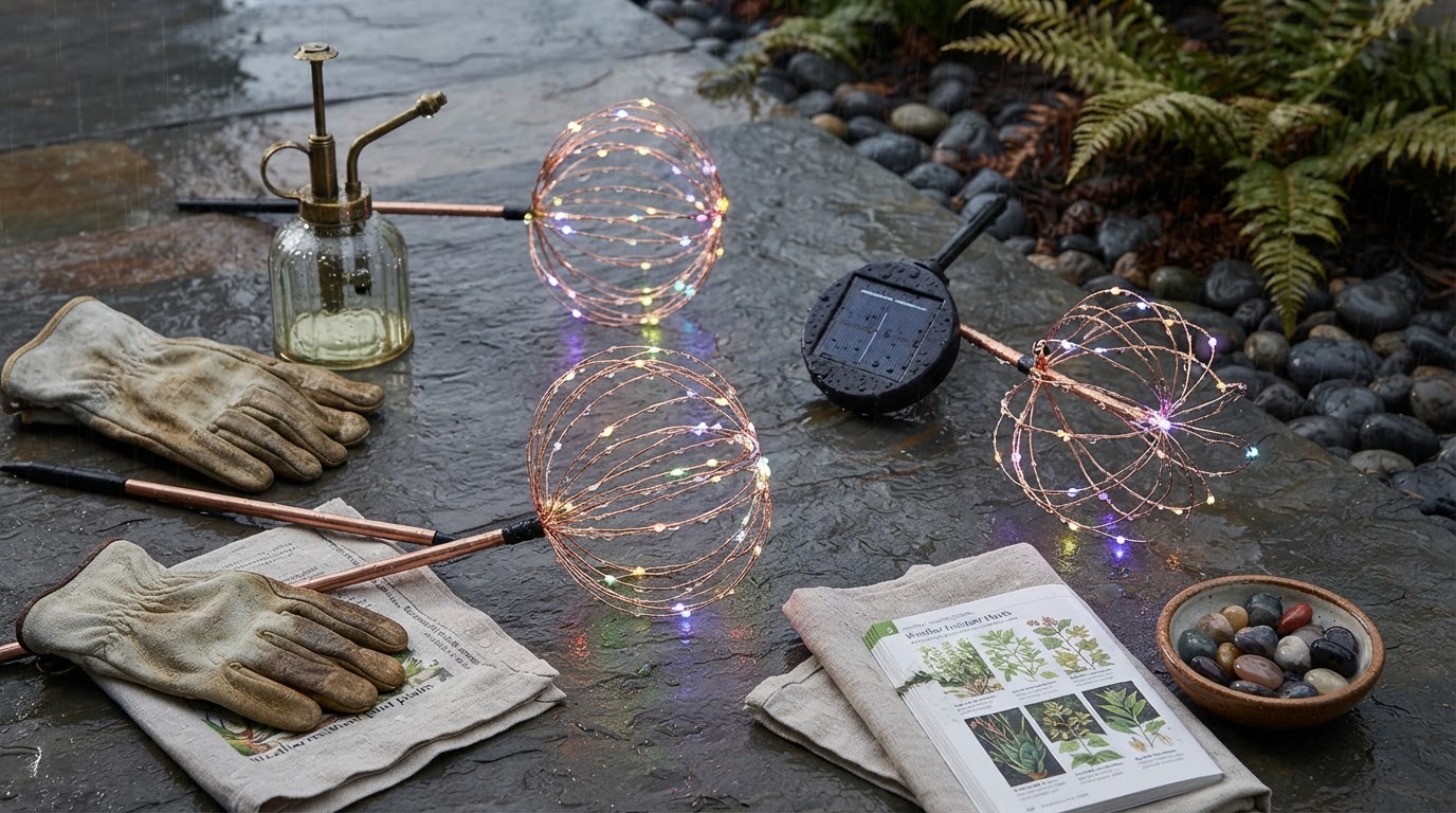 How does Solar Firework Light perform in bad weather?