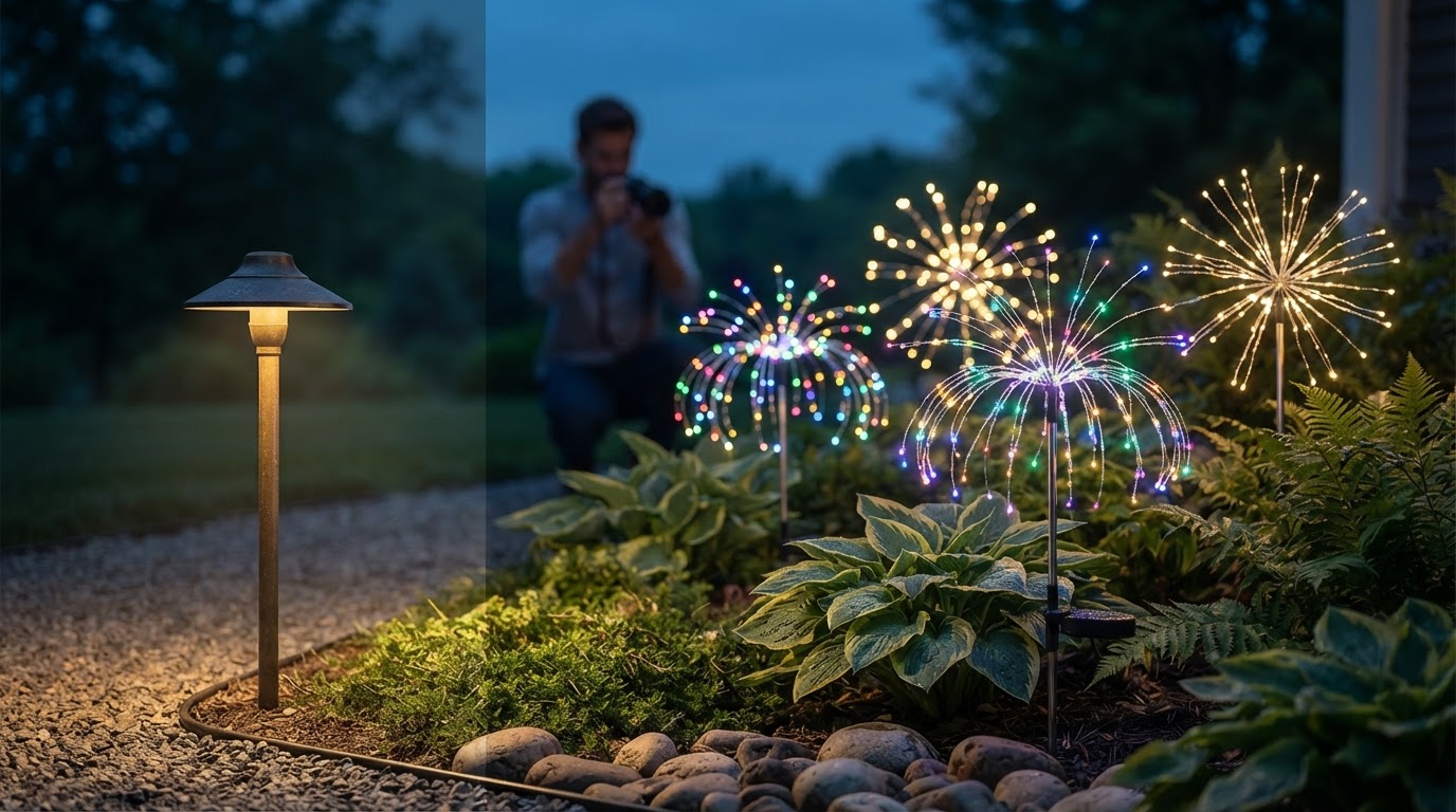 Is Solar Firework Light landscape lighting effective?