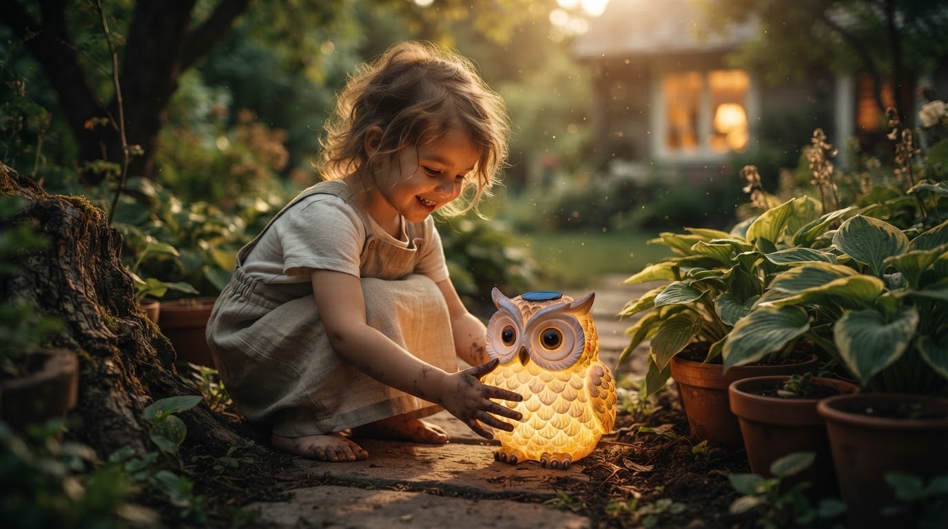 How do I choose a Solar Owl Light for my garden?