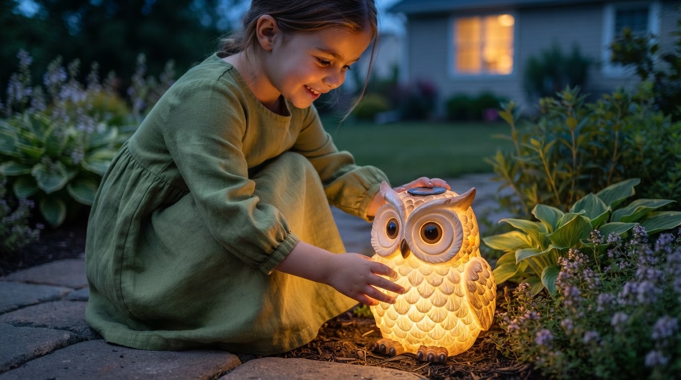 Configuring Your Solar Owl Light for Maximum Nighttime Glow