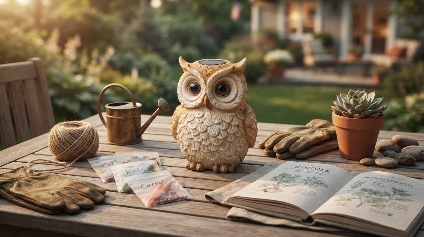 Selecting a Durable Solar Owl Light for Garden Decor