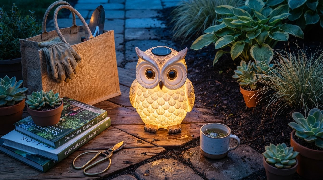 Optimizing Outdoor Spaces with Solar Owl Light Technology