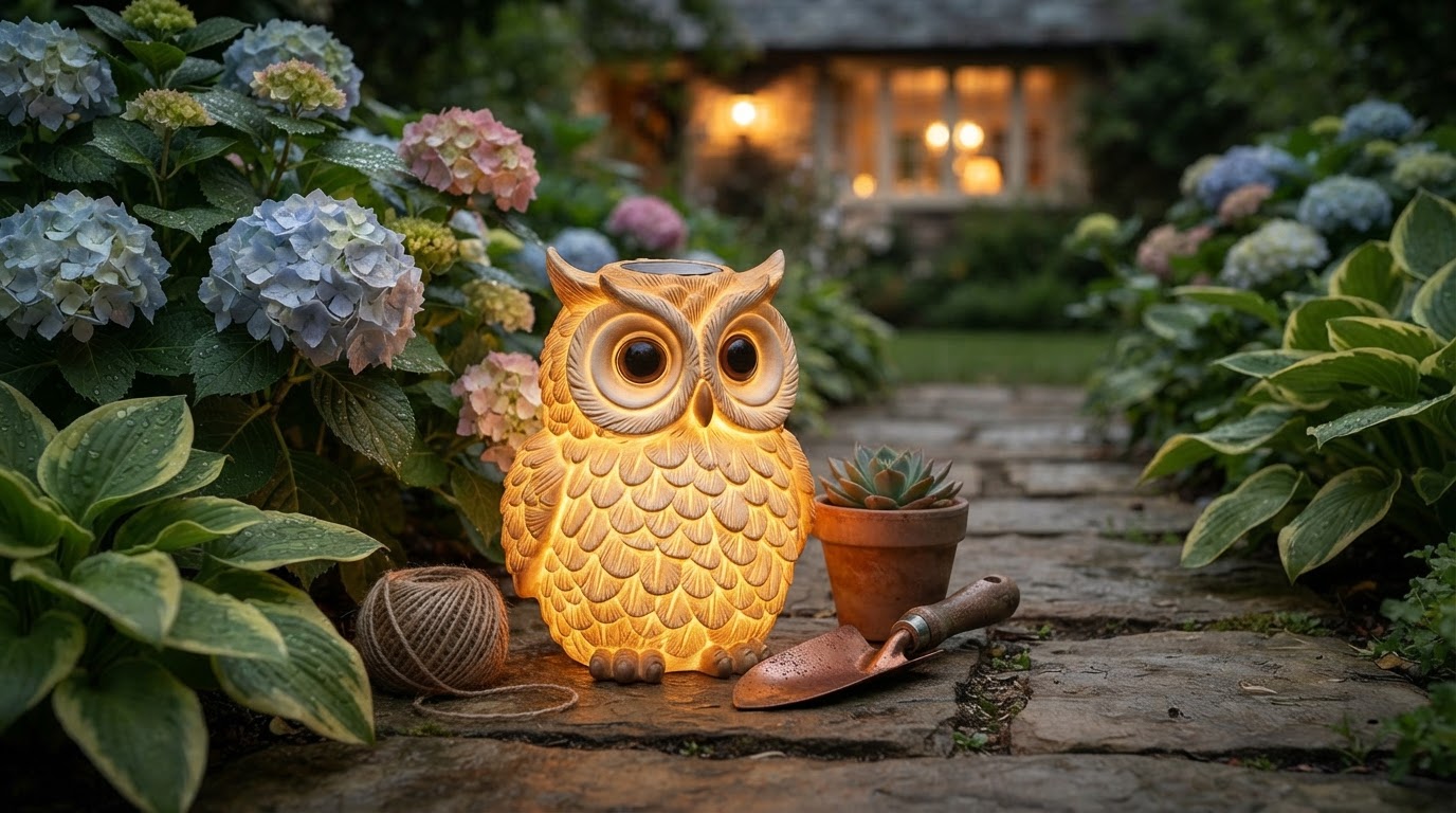 Selecting the Solar Owl Light for Garden Aesthetics