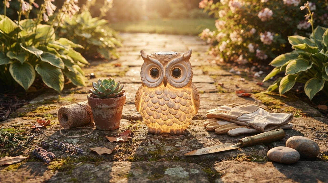Protecting Landscapes with Waterproof Solar Owl Light Decor