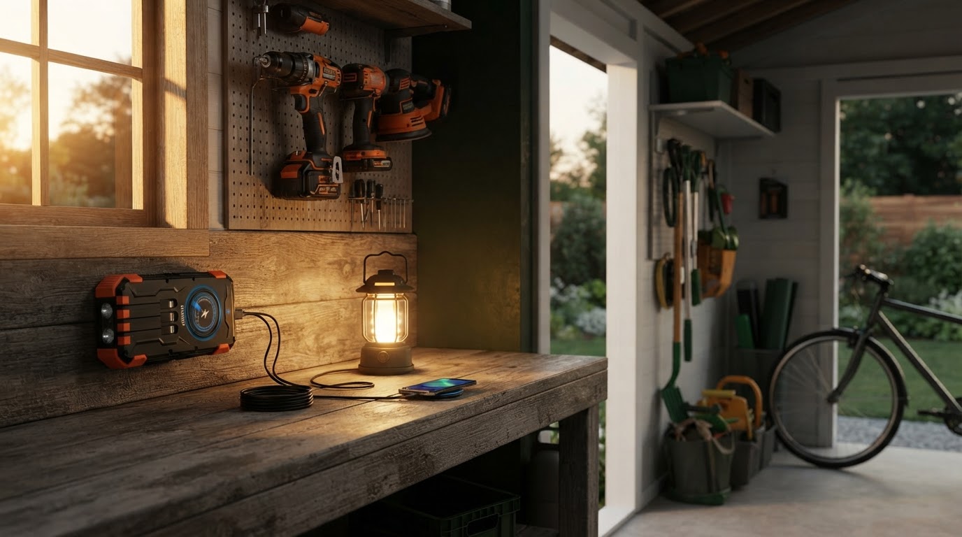 Which Solar Charge Kit is best for powering a shed?