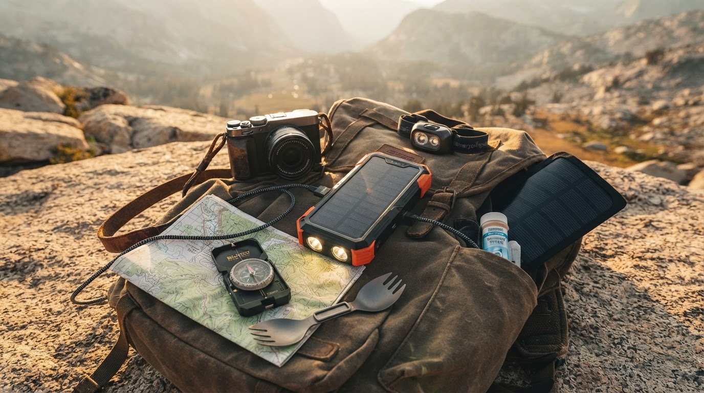 Optimizing Energy Density with Solar Charge Kit for Backpacking