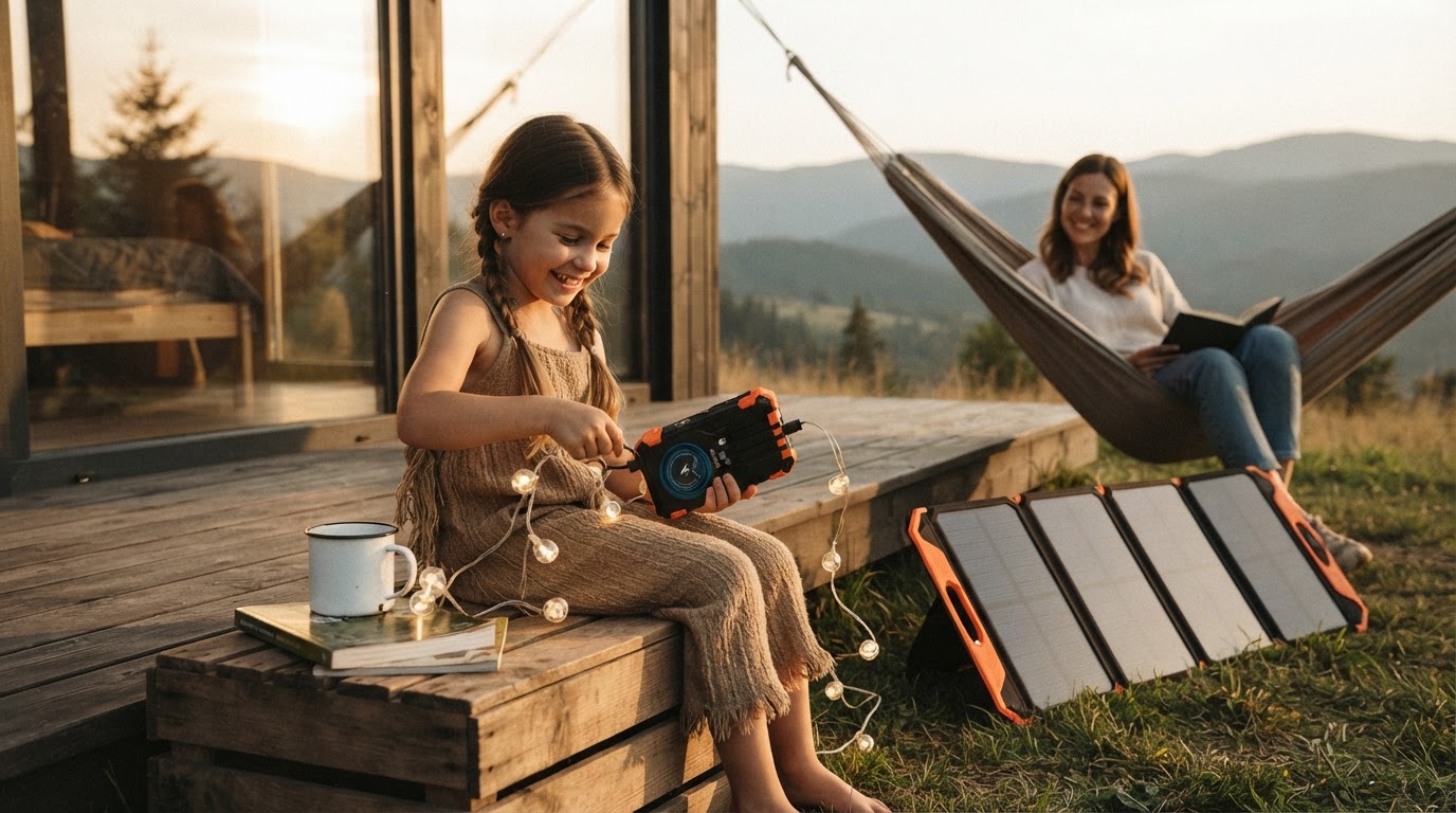 Solar Charge Kit 5-Step Setup for Off-Grid Living