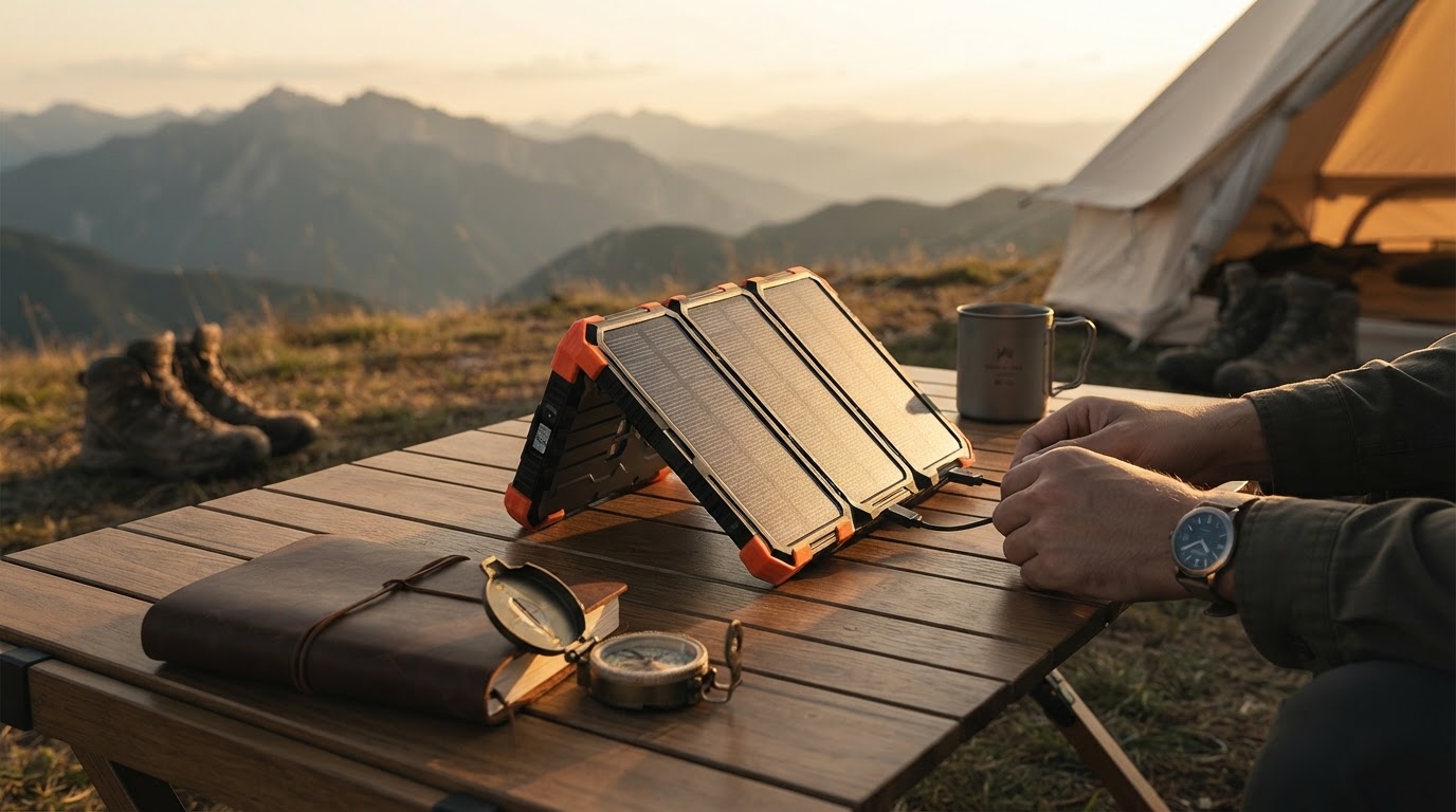 Solar Charge Kit Field Performance for Camping