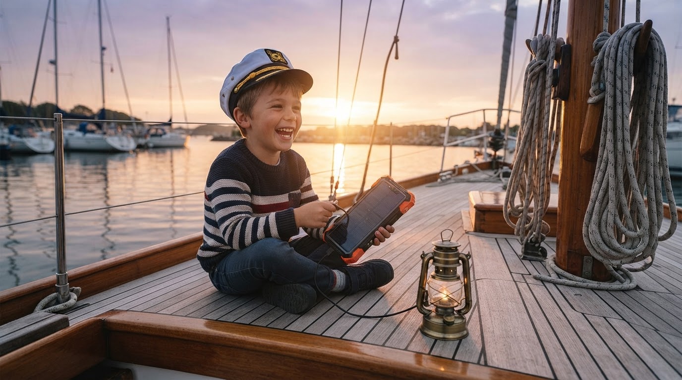 Solar Charge Kit Framework for Marine Battery Maintenance