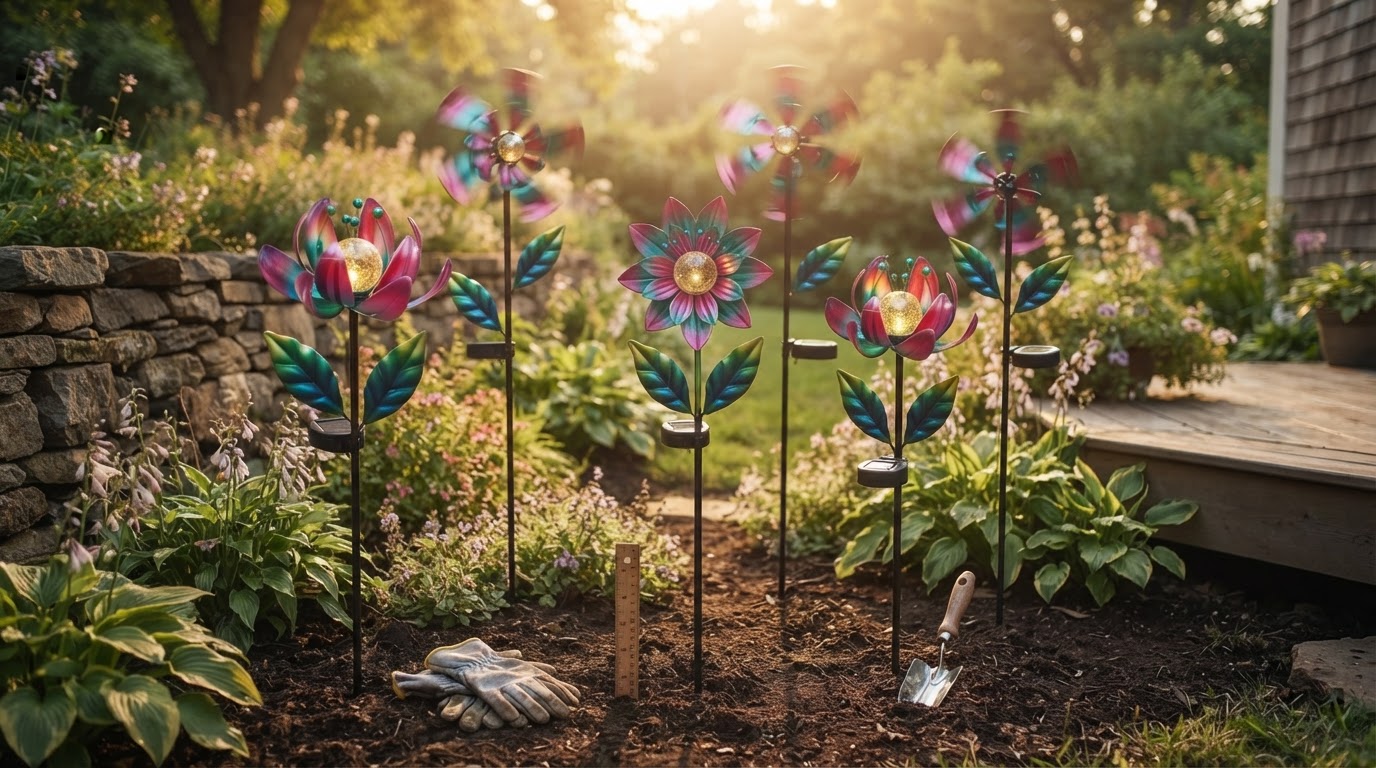What are the benefits of tall Solar Windmill Stakes?