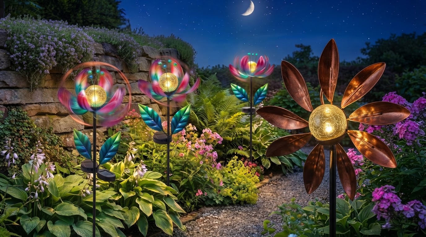 Do Solar Windmill Stakes Provide Reliable Nighttime Light?