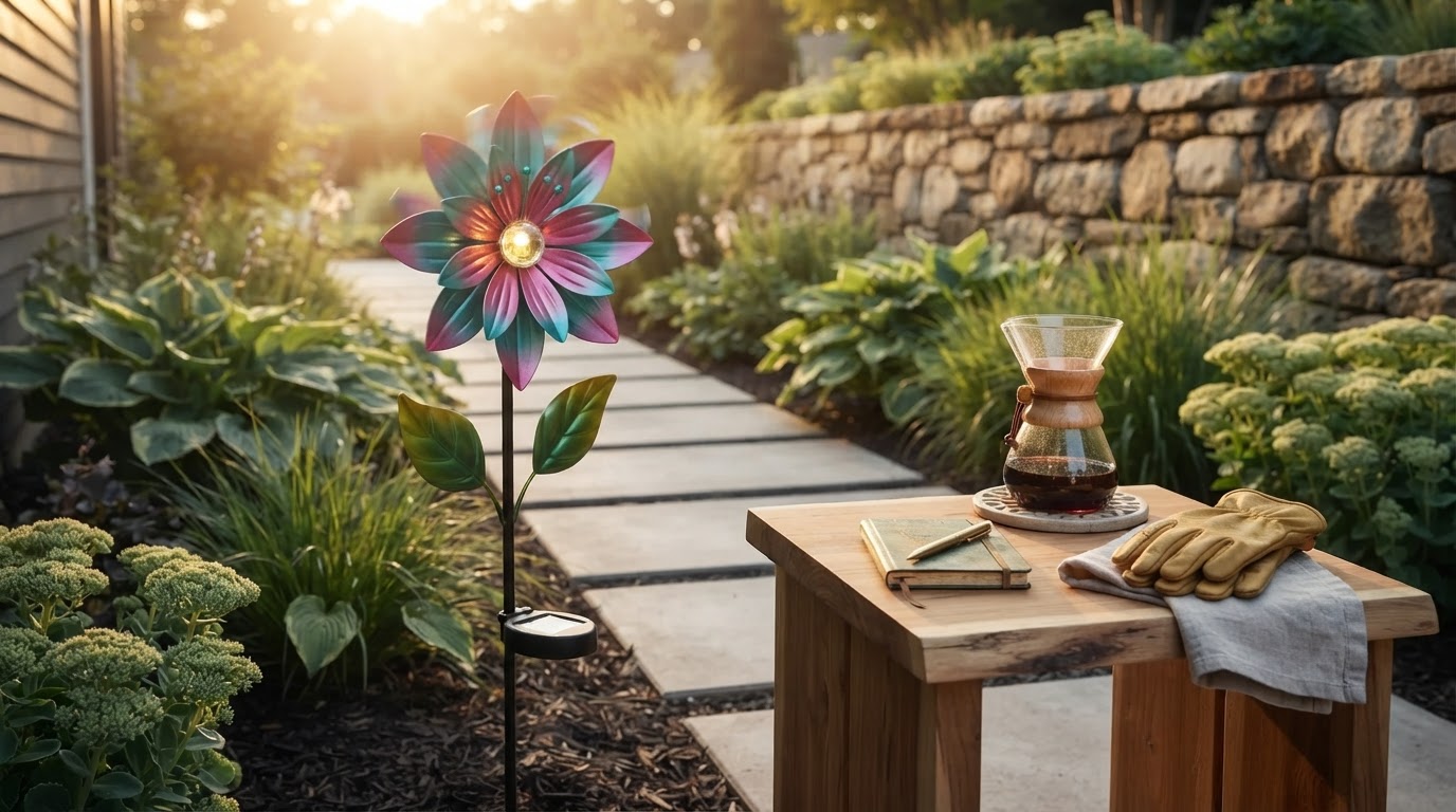 Integrating Solar Windmill Stakes into Modern Landscapes